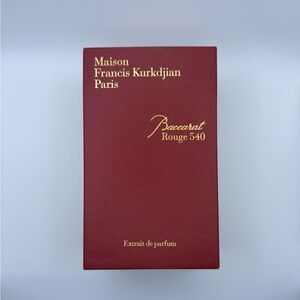 Maison Francis Kurkdjian Baccarat Rouge 540 Extrait - Red and Gold Box